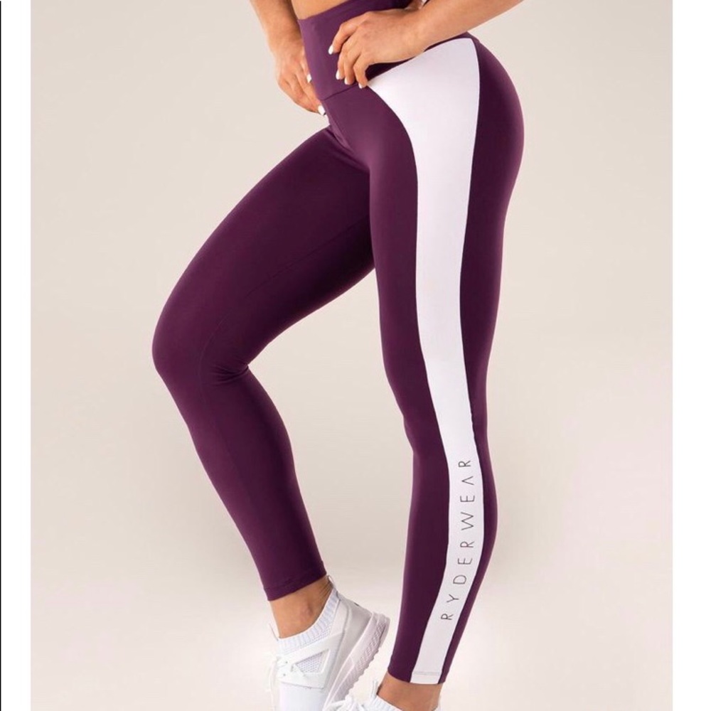 Ryderwear full length high waisted leggings